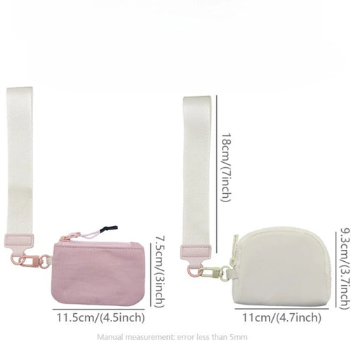 Mini Wristlet Wallet & Coin Pouch Set