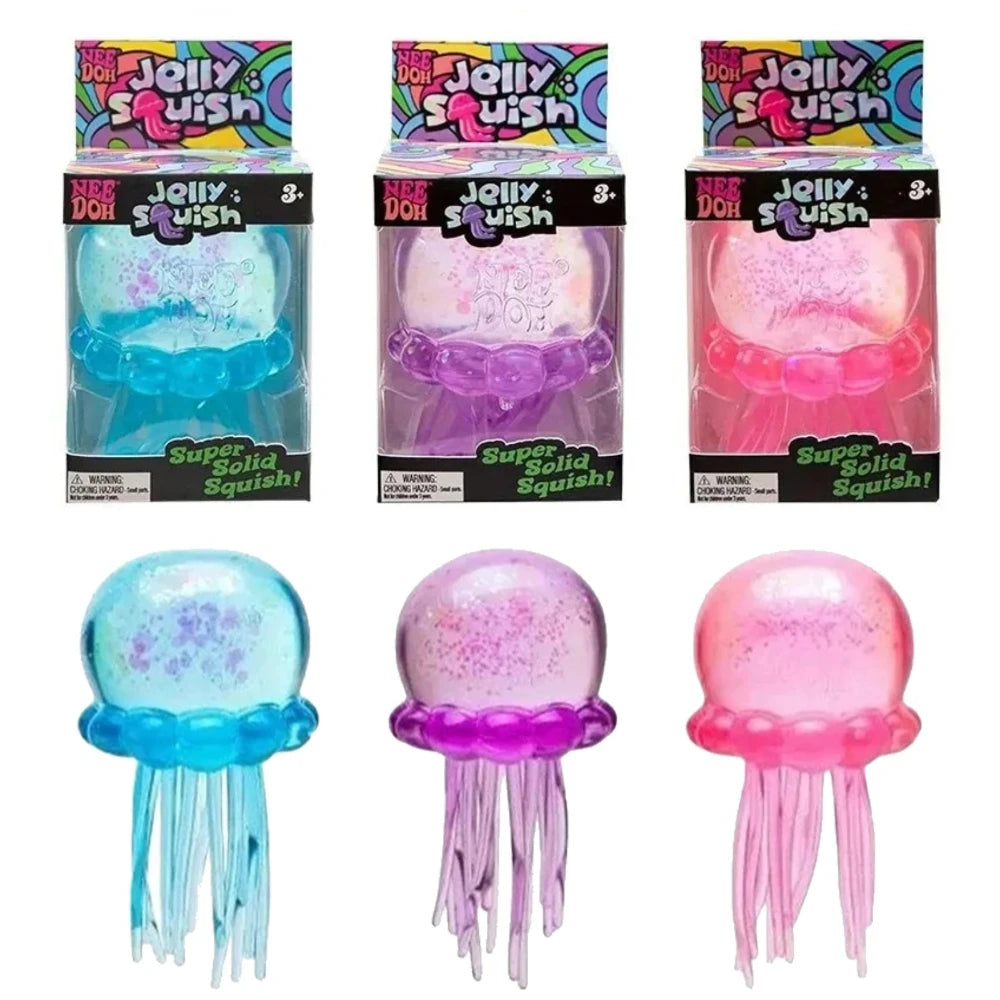 Jelly Squishy Octopus Toy 🪼✨