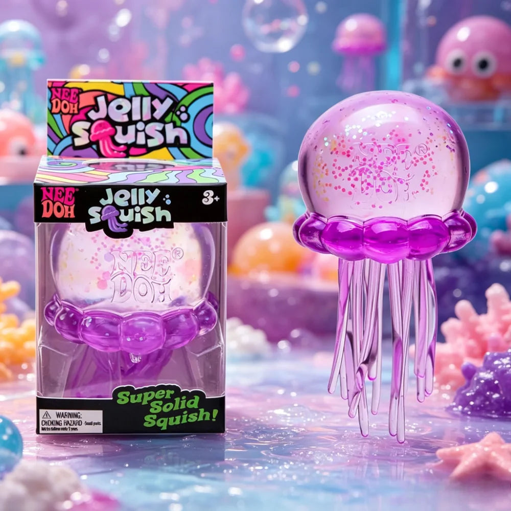 Jelly Squishy Octopus Toy 🪼✨
