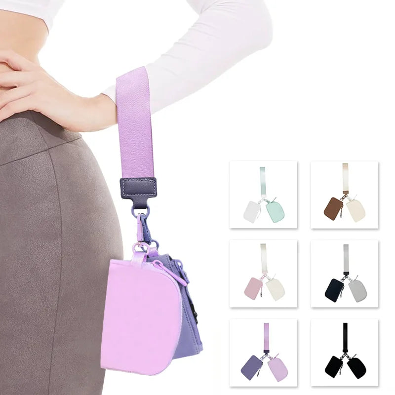 Mini Wristlet Wallet & Coin Pouch Set
