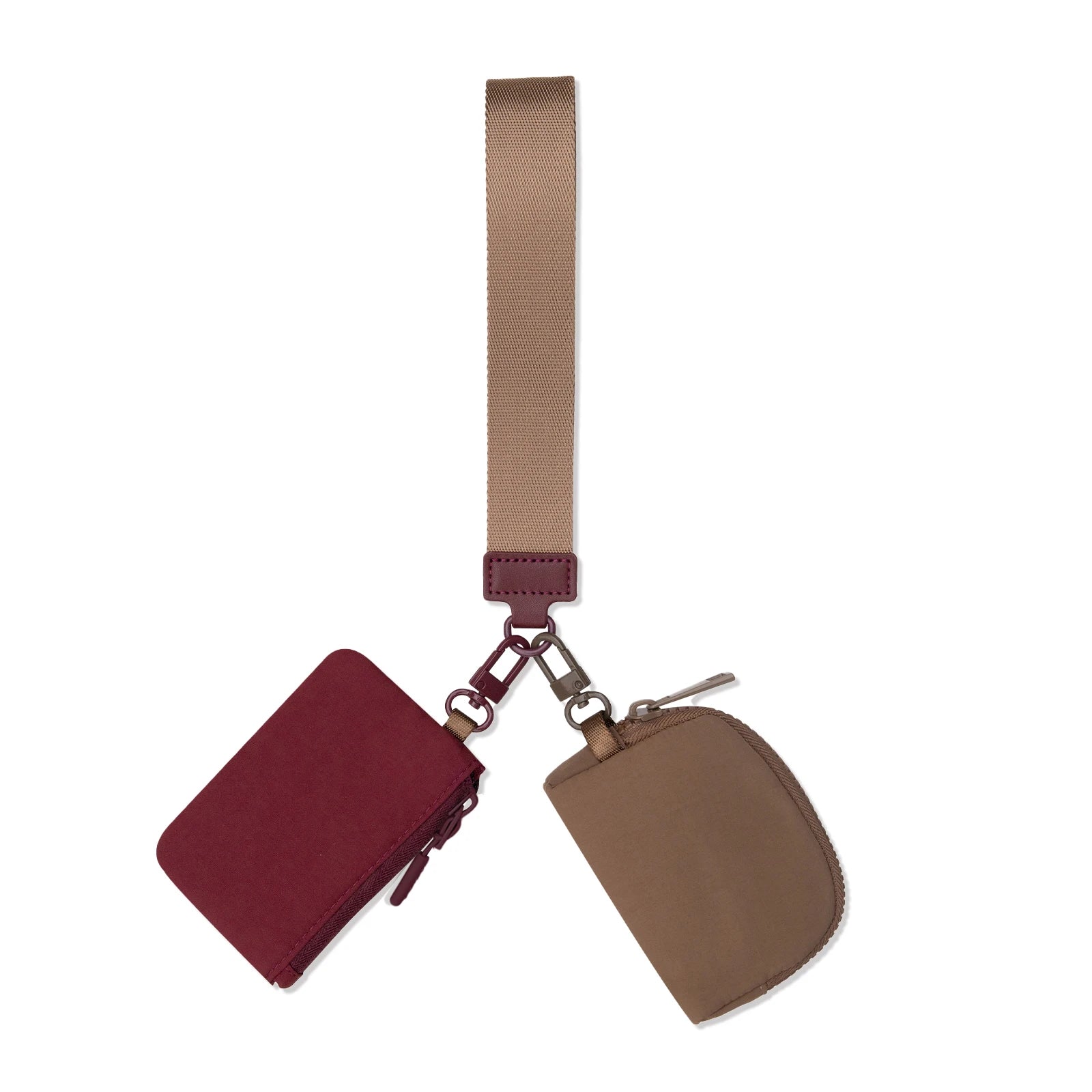 Mini Wristlet Wallet & Coin Pouch Set
